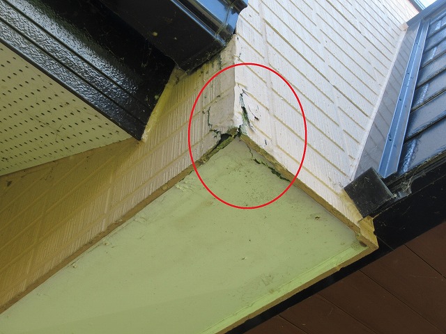 甲州市　外壁現場調査